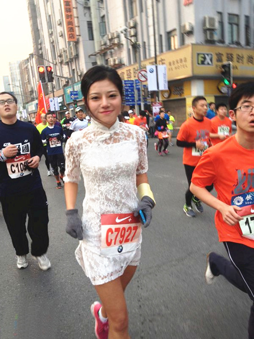 毛豆的马拉松笔记之2013上马