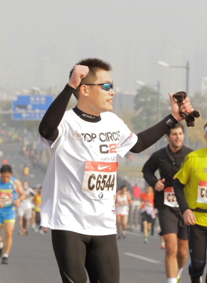 毛豆的马拉松笔记之2013上马