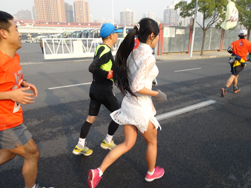 毛豆的马拉松笔记之2013上马
