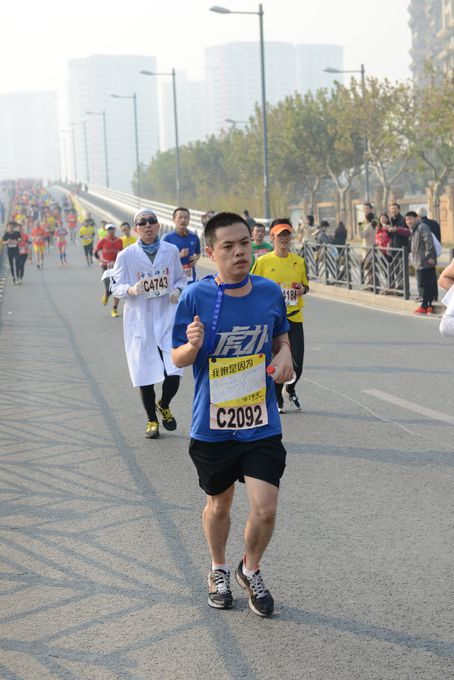 来之不易的2013上海马拉松