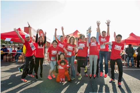 一场欢乐的公益大趴----南汇滴水湖健康跑