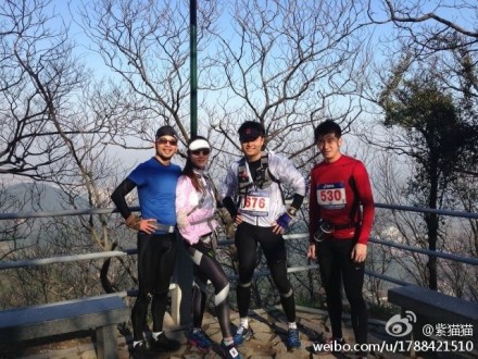 遇见一场玉兰花瓣雨----杭州亚瑟士山地马拉松半程记