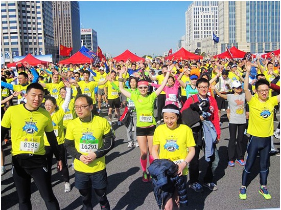 一场欢乐的公益大趴----南汇滴水湖健康跑