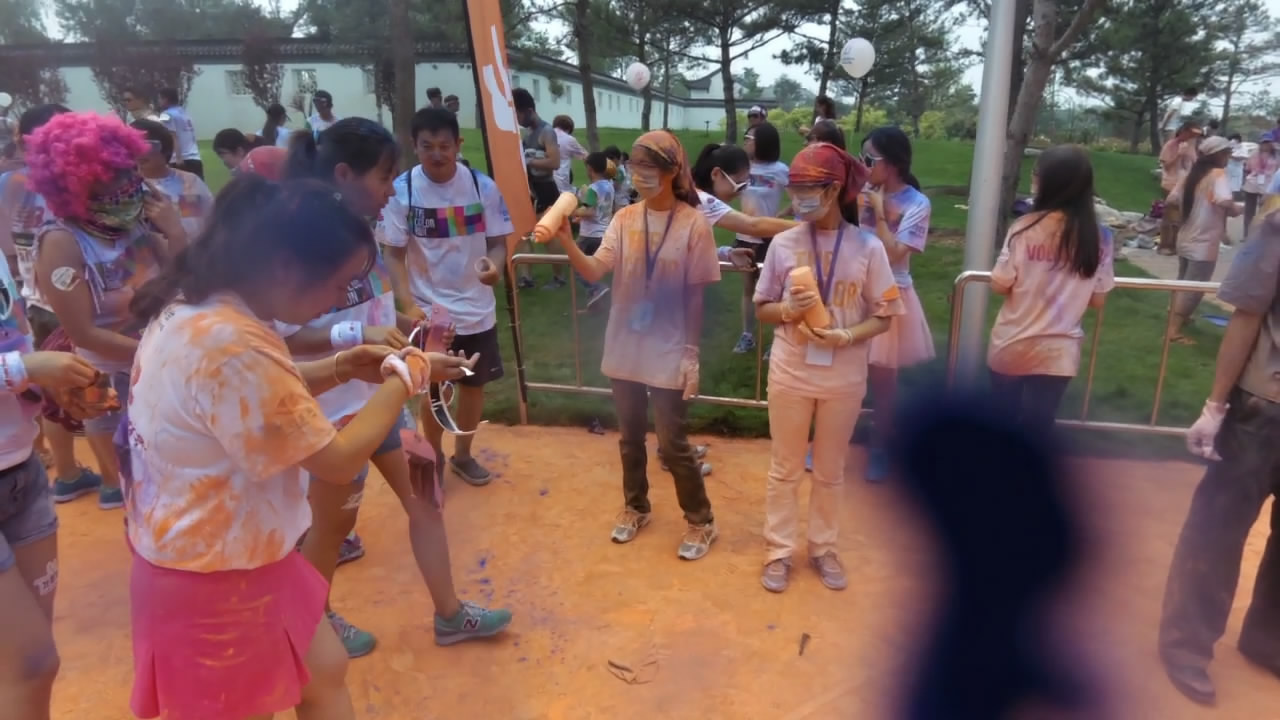 北京 Color Run 第一视角现场
