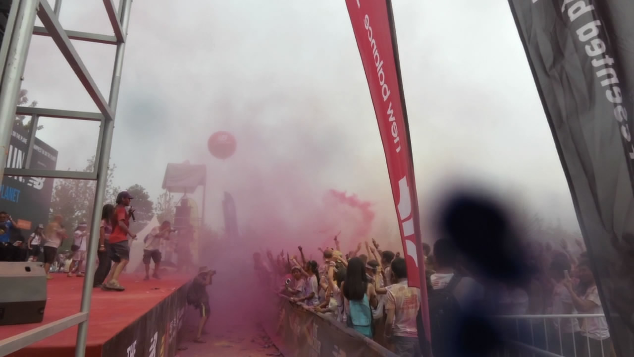 北京 Color Run 第一视角现场