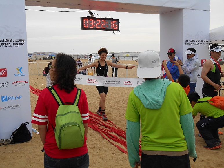 2014年金山铁人三项赛记录