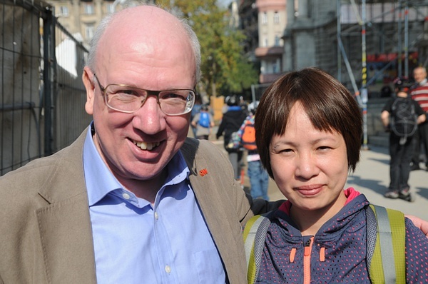 布达佩斯马拉松，在多瑙河畔奔跑