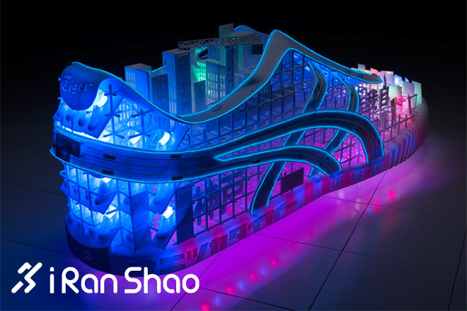 将城市装进你的跑鞋—ASICS Onitsuka Tiger 3D打印电子彩灯鞋