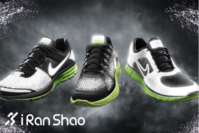 用脚步点亮城市  照亮这个夏夜的夜光跑鞋
