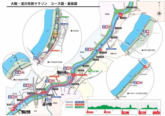 跑在古都—大阪马拉松及大阪市民马拉松