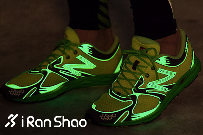 用脚步点亮城市  照亮这个夏夜的夜光跑鞋