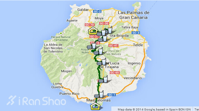 穿越海岛 — 西班牙TGC超级越野赛介绍