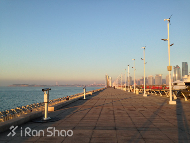 跑在青岛—极致唯美的海边景观