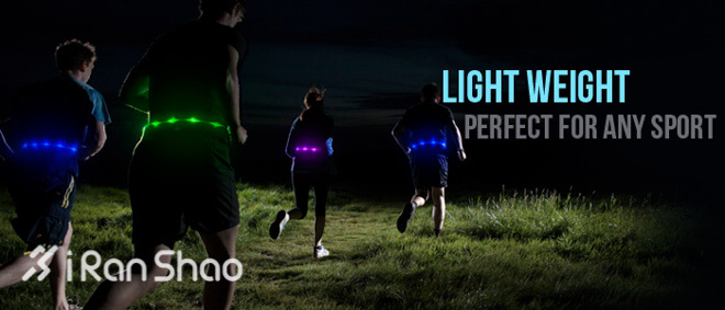 夜行无忧—Glowbelt安全腰带