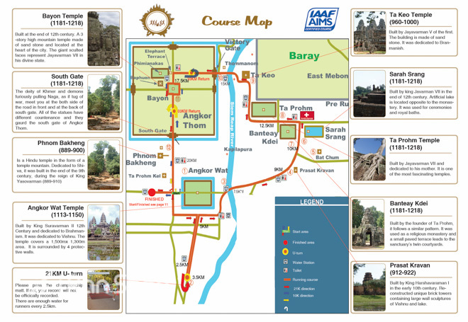 高棉的微笑—吴哥窟半程马拉松赛