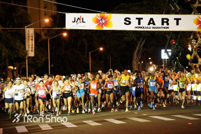 火舞艳阳—不同凡响的檀香山马拉松