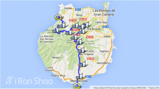 穿越海岛 — 西班牙TGC超级越野赛介绍