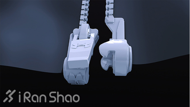 智能自动开合拉链        Under Armour MagZip磁铁拉链