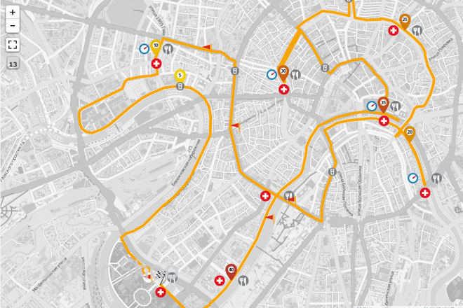 从梦想到现实—2014莫斯科马拉松前瞻