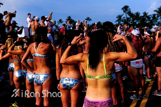 猛男猛女露底了—Kona铁三内衣跑