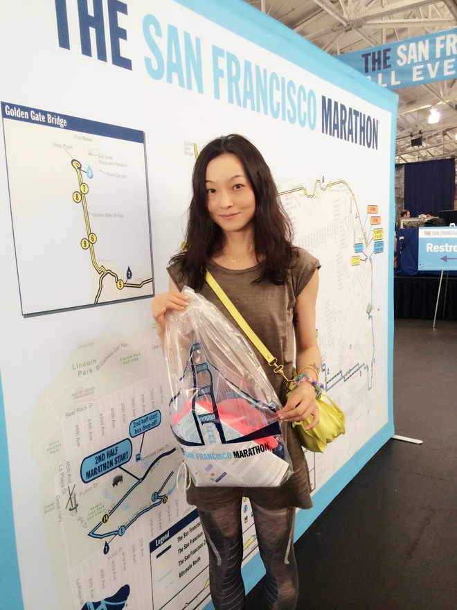 2014三藩市马拉松流水账