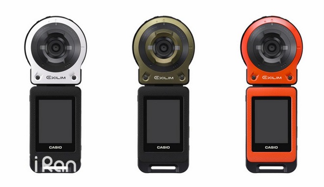 Gopro新挑战？—CASIO 卡西欧推出可分离运动相机EXILIM EX-FR10