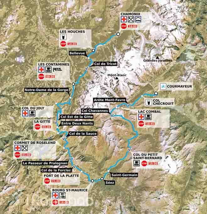 UTMB — 奔跑在阿尔卑斯山脉