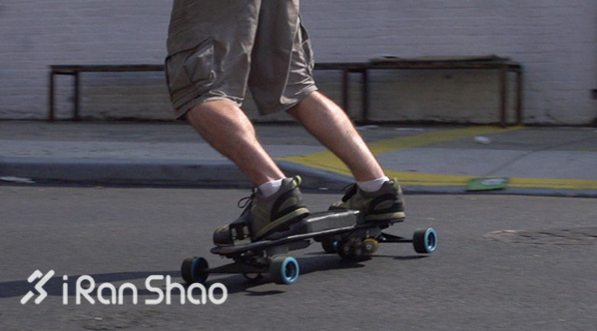 出门就能拥有自己的滑雪场—LEIF智能滑板