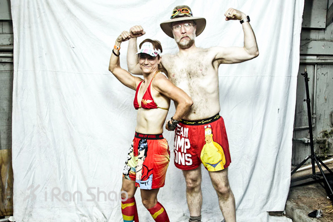 猛男猛女露底了—Kona铁三内衣跑