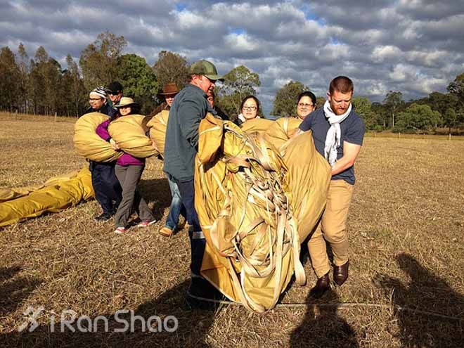 飞翔中的日出—乘坐热气球俯瞰黄金海岸