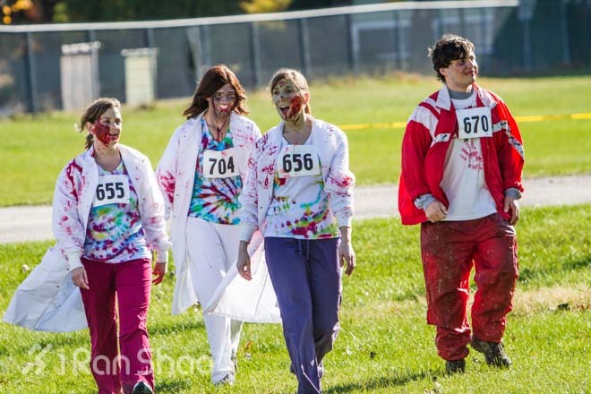 僵尸来袭  为“大脑”奔跑 — 趣味赛事僵尸跑来了