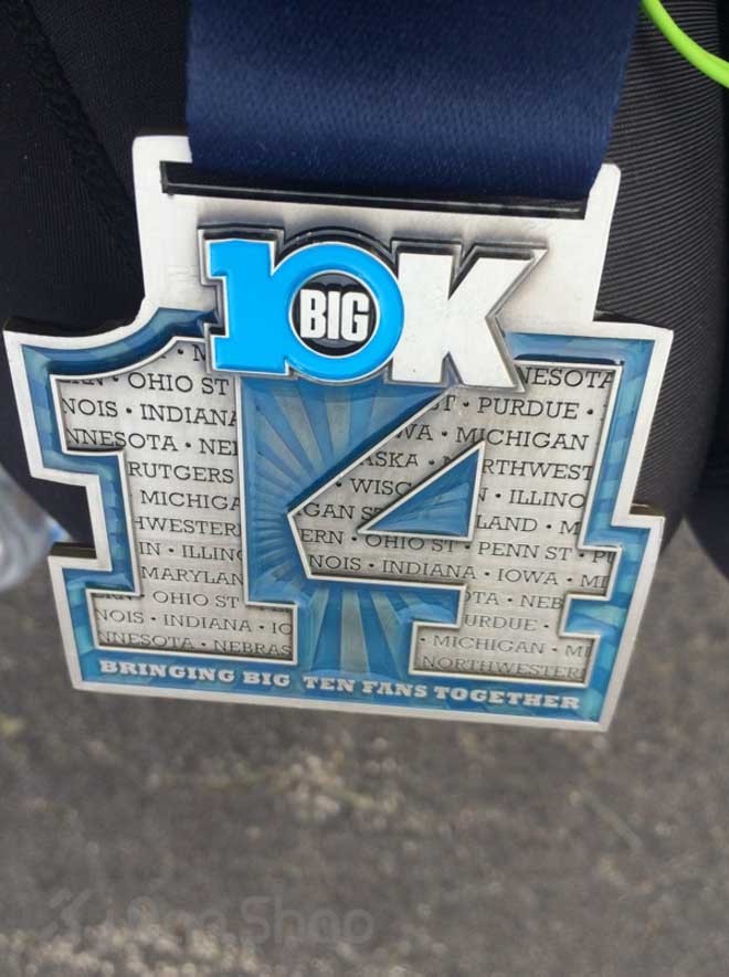 跑在芝加哥 BigTen10k 参赛体验