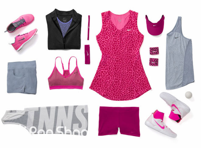 赛场亦秀场—2014年美网上的靓丽装备秀