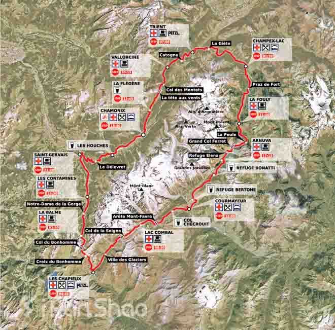 UTMB — 奔跑在阿尔卑斯山脉