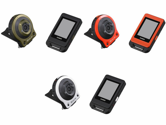 Gopro新挑战？—CASIO 卡西欧推出可分离运动相机EXILIM EX-FR10