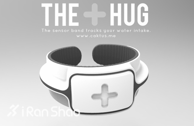健康水管家—The Hug智能饮水传感器