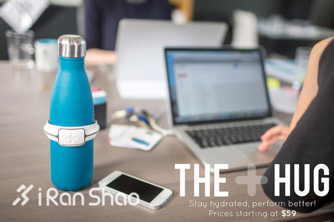 健康水管家—The Hug智能饮水传感器