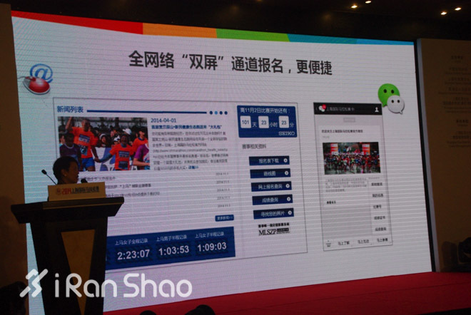 上马 | 上海新节拍—2014年上海国际马拉松新闻发布会现场纪实
