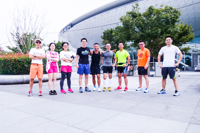 蜗牛的快乐奔跑—欢乐跑中国上海站约跑训练营第1期活动传真