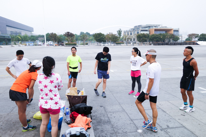 蜗牛的快乐奔跑—欢乐跑中国上海站约跑训练营第1期活动传真