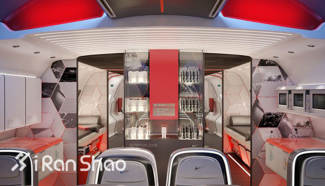 空中大本营—Nike的运动团队专用机舱