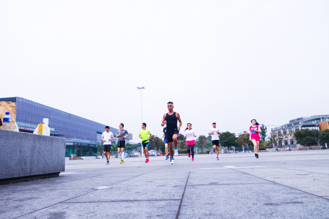 蜗牛的快乐奔跑—欢乐跑中国上海站约跑训练营第1期活动传真