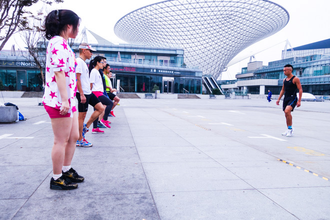 蜗牛的快乐奔跑—欢乐跑中国上海站约跑训练营第1期活动传真