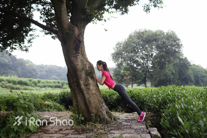外表清纯内心坚强，运动平衡我的美－陈暖央
