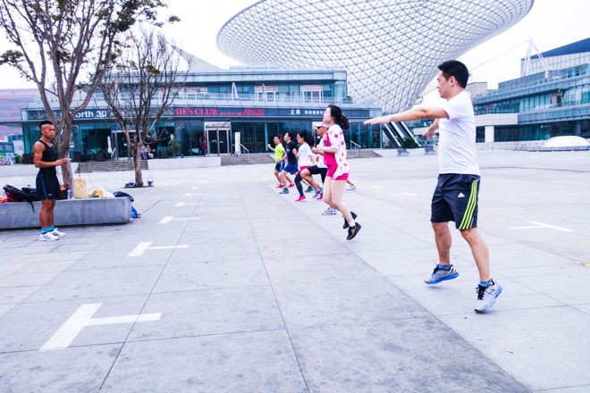 蜗牛的快乐奔跑—欢乐跑中国上海站约跑训练营第1期活动传真