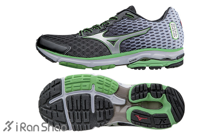 百年技术传承—Mizuno wave rider 18慢跑鞋