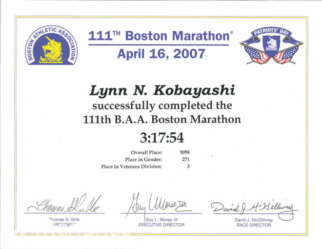 WMM6大满贯马拉松完赛证书长啥样？