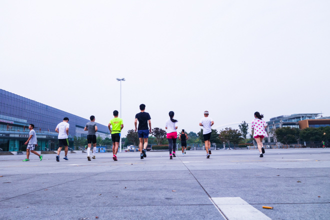 蜗牛的快乐奔跑—欢乐跑中国上海站约跑训练营第1期活动传真