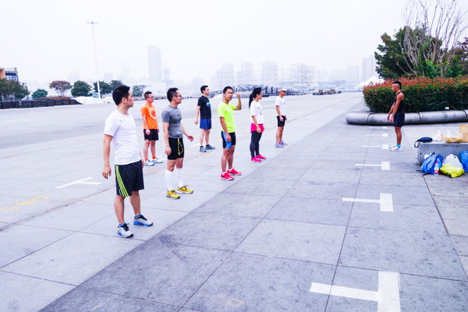 蜗牛的快乐奔跑—欢乐跑中国上海站约跑训练营第1期活动传真