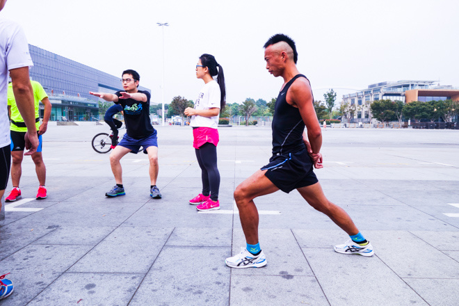 蜗牛的快乐奔跑—欢乐跑中国上海站约跑训练营第1期活动传真